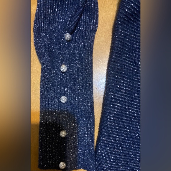 NWOT Ladies L Vila Milano Glittery Sweater - Picture 3 of 15